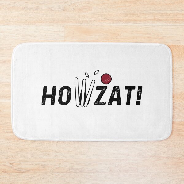 Item preview, Cricket Lover Howzat Ball And Wicket by Cricket Fan Gifts designed and sold by oberdoofus.