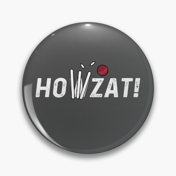 Item preview, Cricket Lover Howzat Ball And Wicket by Cricket Fan Gifts designed and sold by oberdoofus.