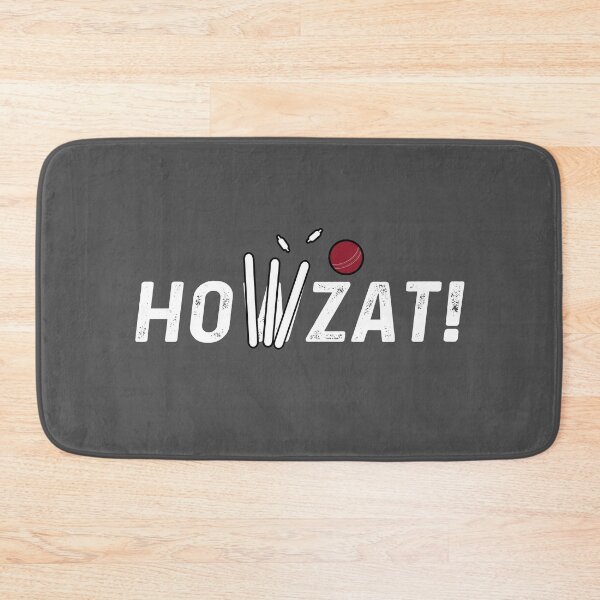 Item preview, Cricket Lover Howzat Ball And Wicket by Cricket Fan Gifts designed and sold by oberdoofus.