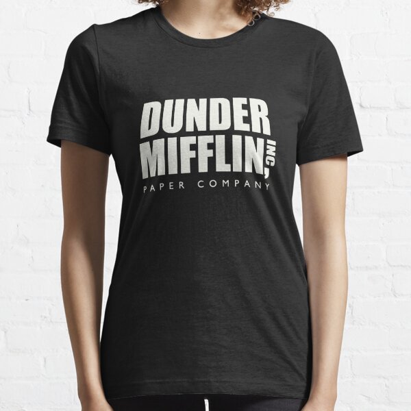 Camiseta de la película de la Oficina de Dunder Mifflin, camiseta de diseño  divertido, nueva