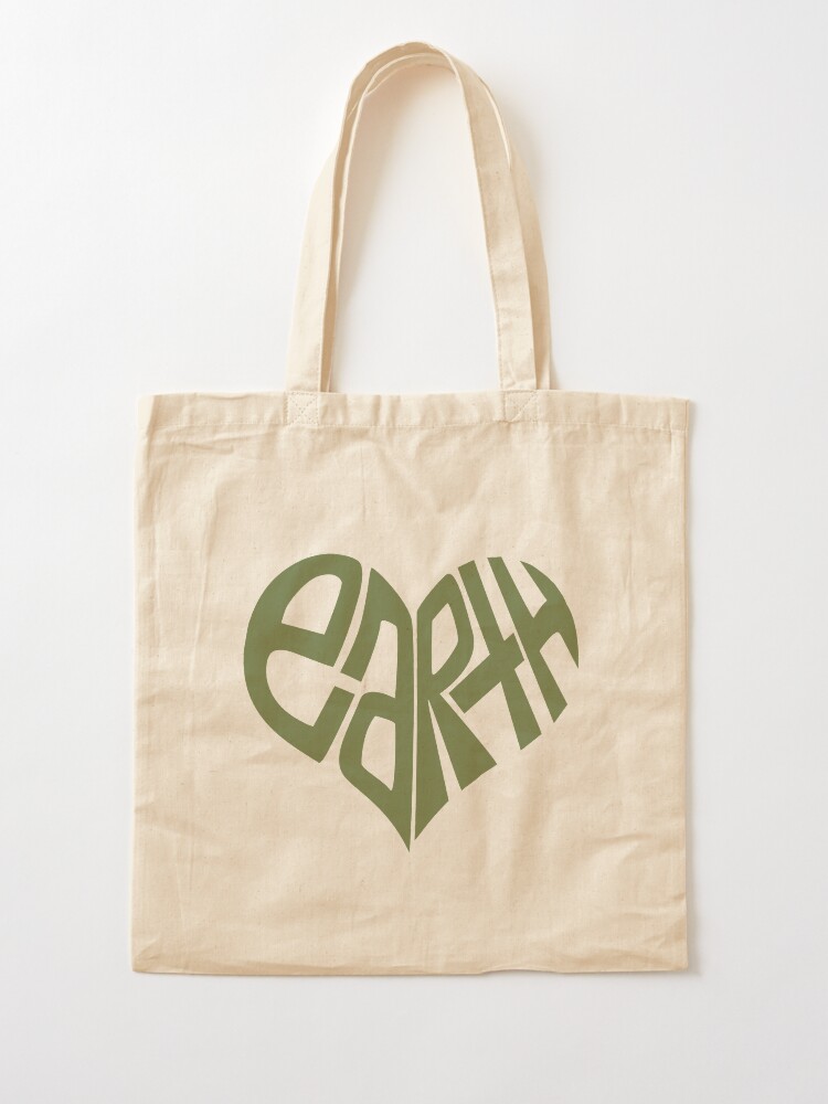 Alternate view of Love The Earth. Tote Bag