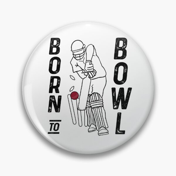 Item preview, Cricket Player Bowler Born To Bowl by Cricket Fan Gifts designed and sold by oberdoofus.