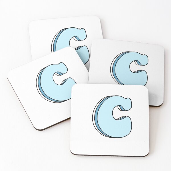 Item preview, Uppercase Blue Triple "C" designed and sold by Maggie S.