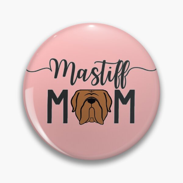 Item preview, Mastiff mom - Mastiff mama - gentle giant - Bullmastiff sticker by Smooshface United designed and sold by smooshfaceutd.