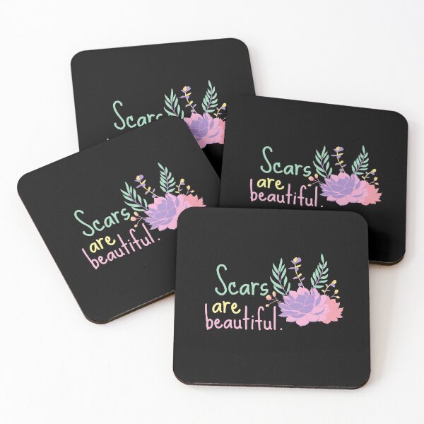 Item preview, Beautiful Scars Sad Shirt Mental Health Shirt Encouragement Shirt Love Motivational Inspirational Shirt Positivity Funny Sarcastic Cute Shirt Yoga Meditation Happy Spiritual Gift designed and sold by EpsilonEridani.