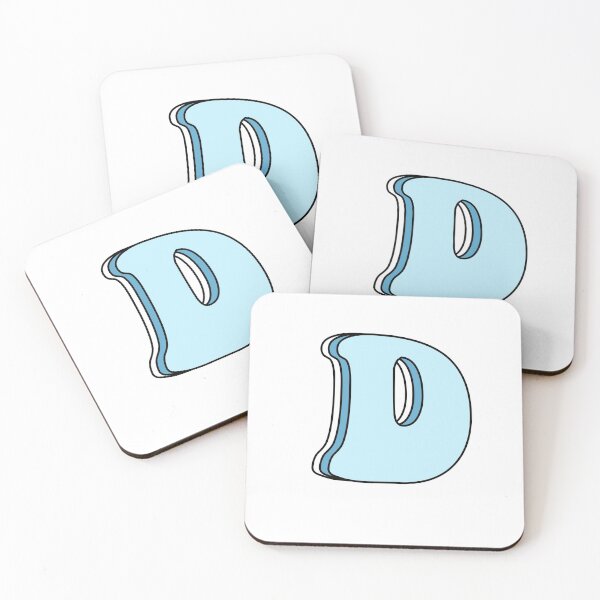 Item preview, Uppercase Blue Triple "D" designed and sold by Maggie S.