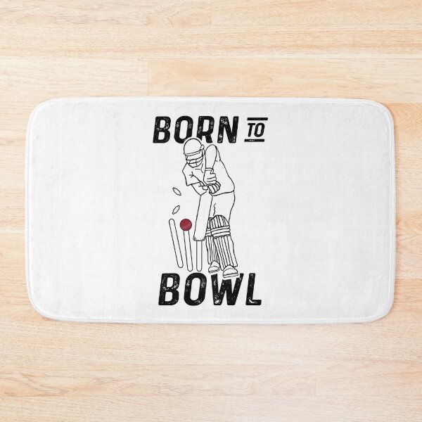 Item preview, Cricket Player Bowler Born To Bowl 2 by Cricket Fan Gifts designed and sold by oberdoofus.