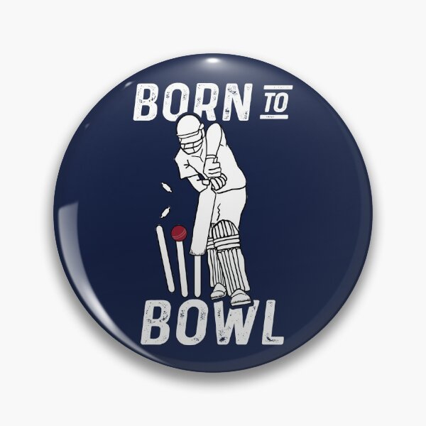 Item preview, Cricket Player Bowler Born To Bowl 2 by Cricket Fan Gifts designed and sold by oberdoofus.