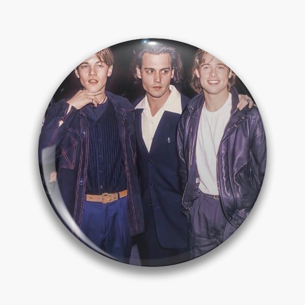 Item preview, Leonardo Dicaprio Johnny Deep Brad Pitt designed and sold by alyssalefleur.
