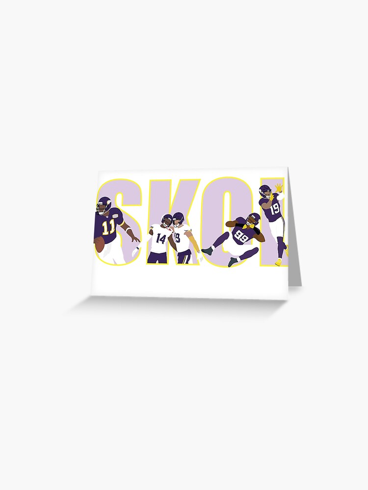 Minnesota Vikings Skol Vikings NFL Sticker for Sale by jhu2022