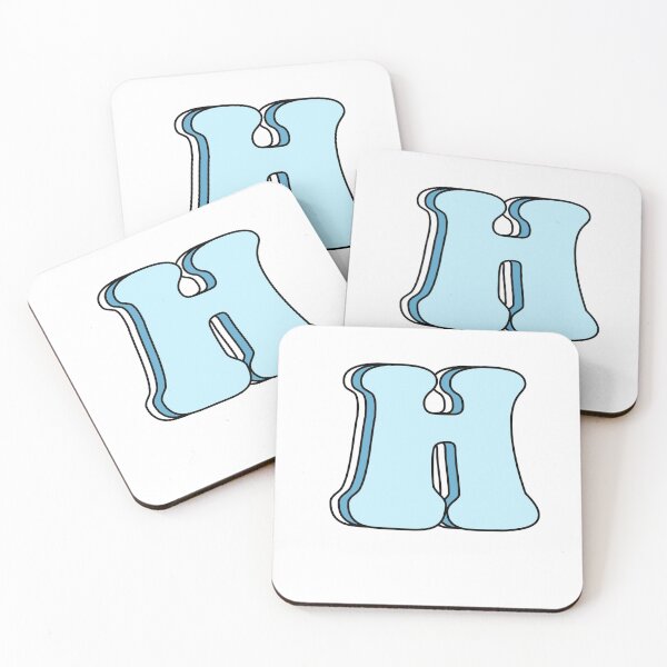 Item preview, Uppercase Blue Triple "H" designed and sold by Maggie S.