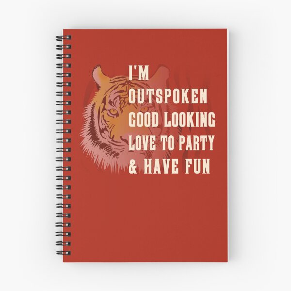 Item preview, Outspoken Good Looking Love to Party Like a Tiger designed and sold by electrovista.