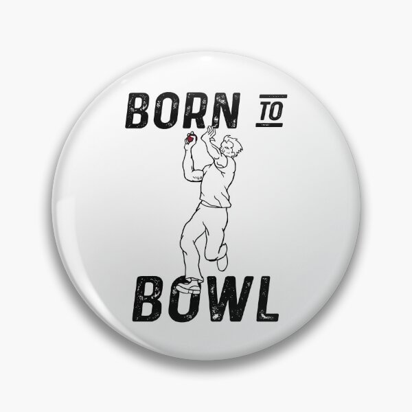 Item preview, Cricket Player Bowler Born To Bowl 3 by Cricket Fan Gifts designed and sold by oberdoofus.