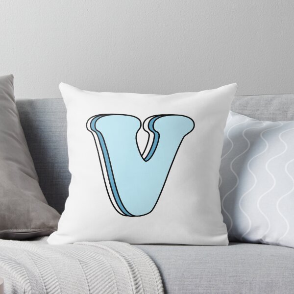 Item preview, Uppercase Blue Triple "V" designed and sold by Maggie S.
