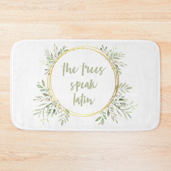 Item preview, the trees speak latin designed and sold by lovely-lyrics.