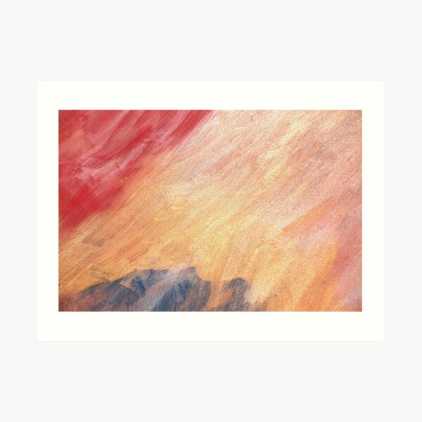 The Mess Art Print