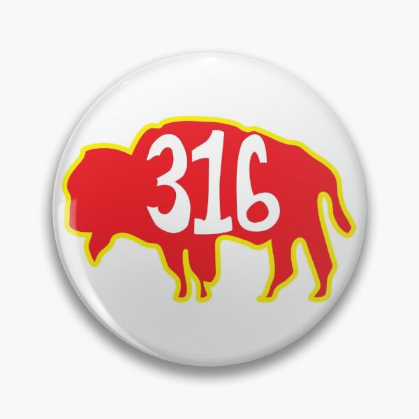 Item preview, Hand Drawn Kansas Buffalo 316 Red Gold designed and sold by itsrturn.