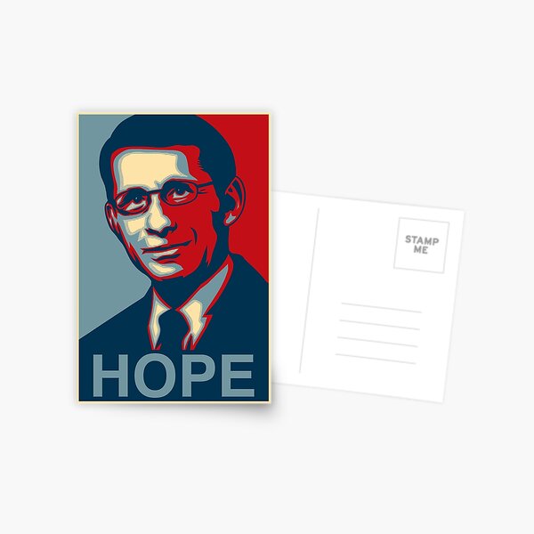Dr Anthony Stephen Fauci Postcard