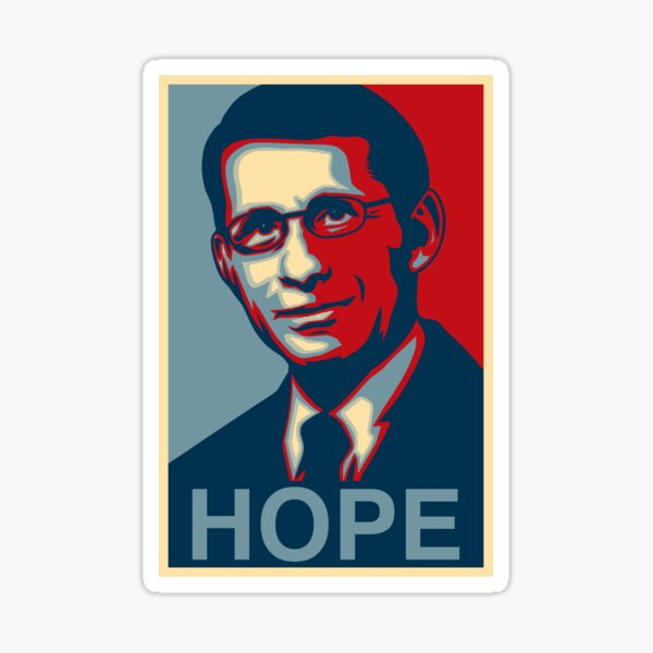 Dr Anthony Stephen Fauci Sticker