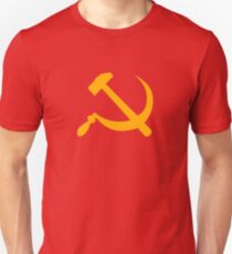 cccp russia communism hammer and sickle Unisex T-Shirt