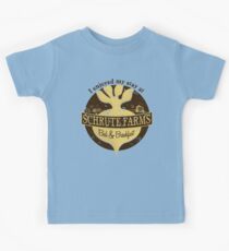 I enjoyed my stay at Schrute Farms (Brown) Kids Tee
