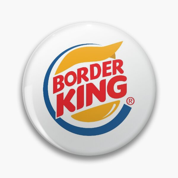 Item preview, Funny Trump Border King Anti Illegal Immigration designed and sold by Fifty Stars Designs.
