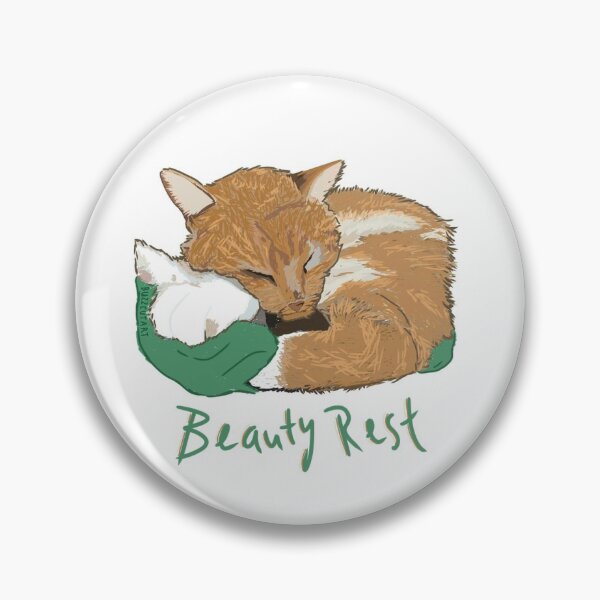Item preview, Beauty Rest Cat Sleeping designed and sold by buzzcutart.