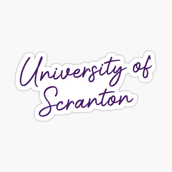 University Of Scranton Stickers Redbubble