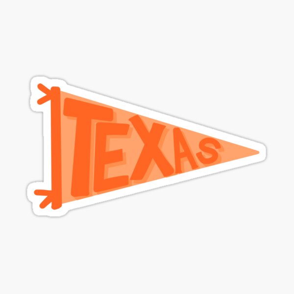 Texas banner Sticker