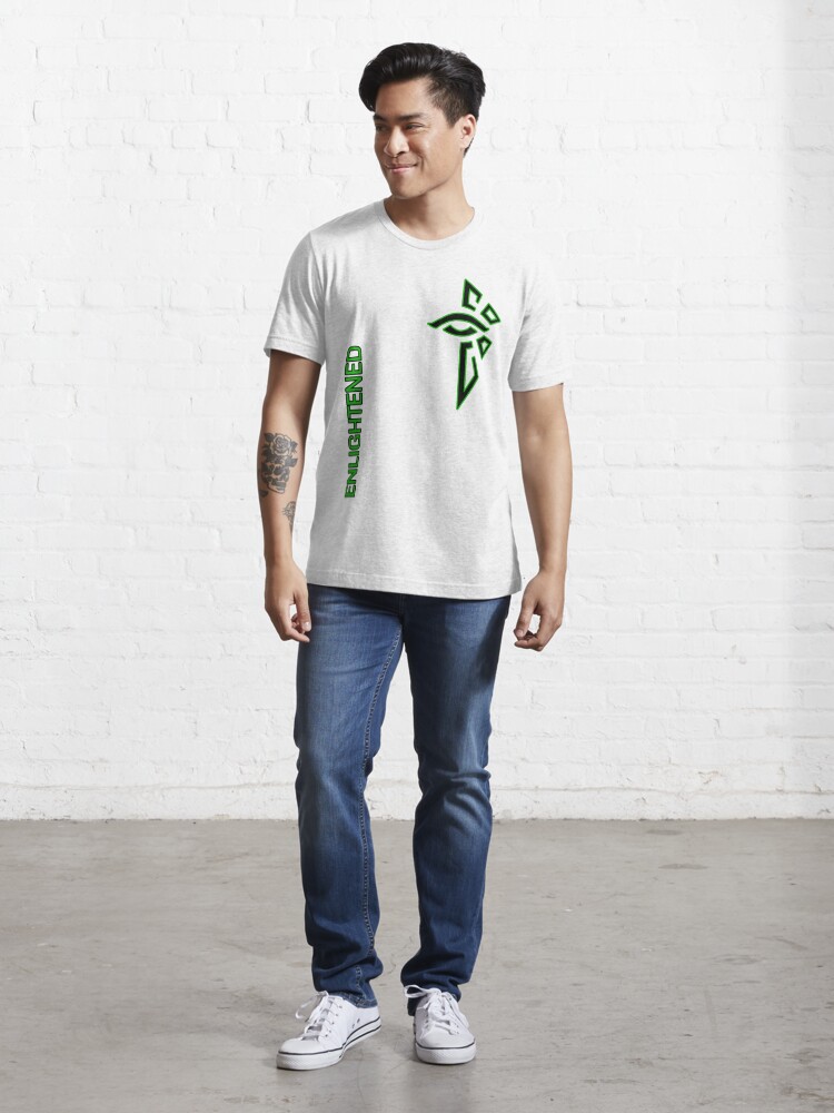 Alternate view of Ingress Enlightened with text - alt2 Essential T-Shirt