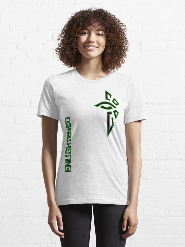 Alternate view of Ingress Enlightened with text - alt2 Essential T-Shirt