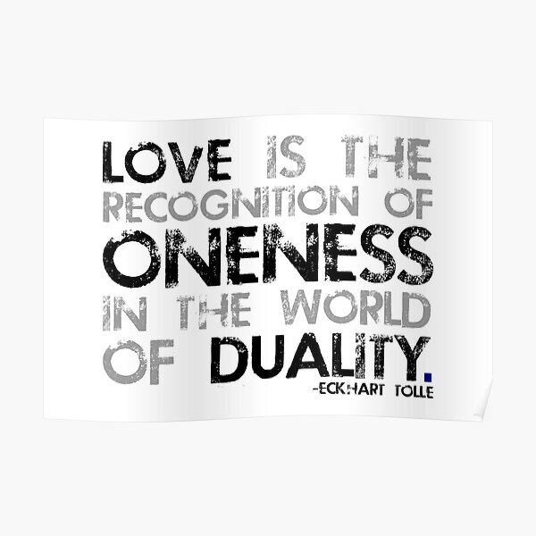 "love is. (black & white)" Poster by arabak Redbubble