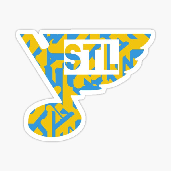 Stl blues Sticker