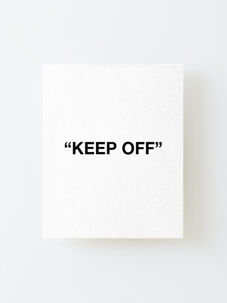 virgil abloh keep off