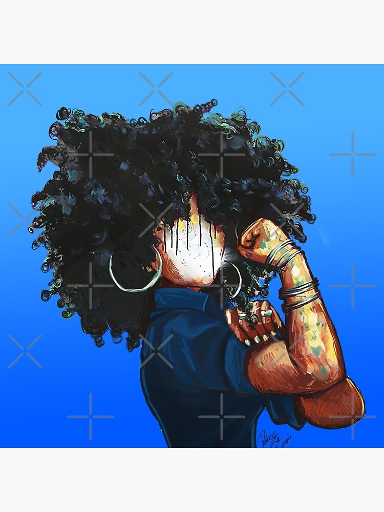 Naturally the Riveter BLUE by DaCre8iveOne