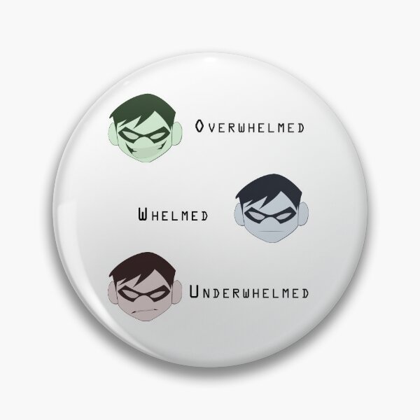 Item preview, Young Justice Dicktionary - Whelmed (Black) designed and sold by YJTees.