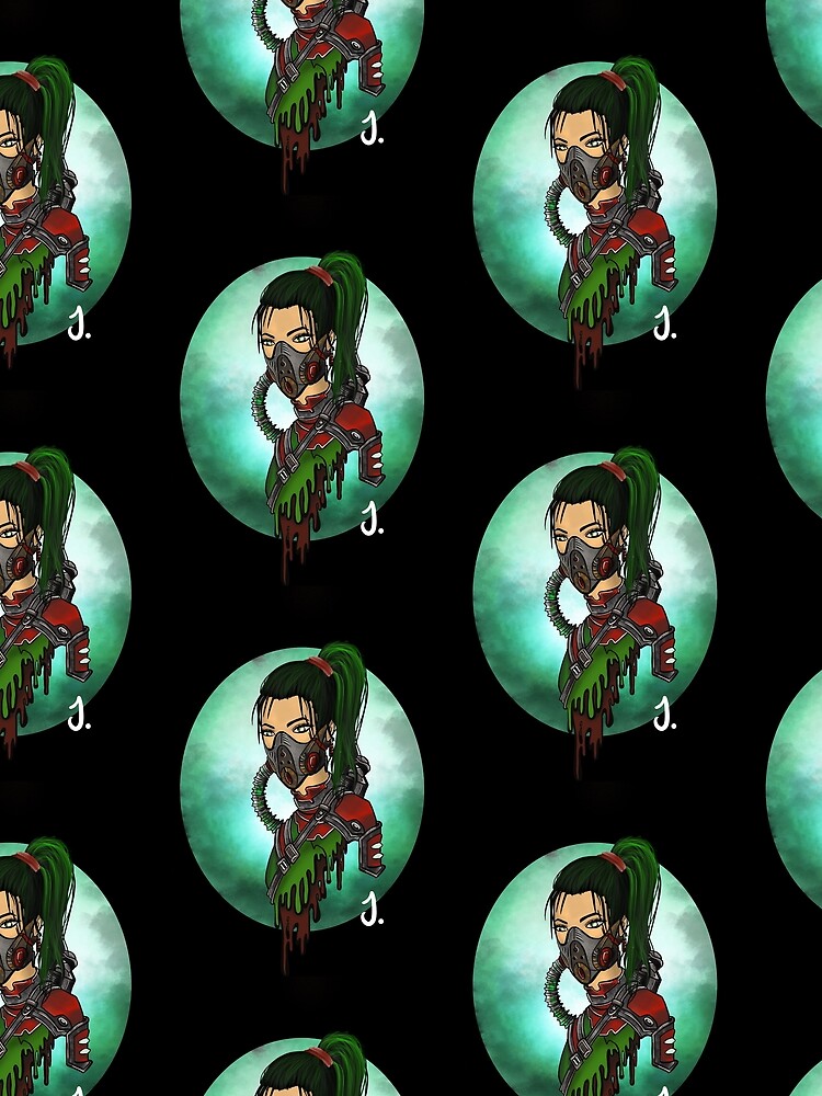 Thumbnail 3 of 3, Scarf, Toxic designed and sold by Raedono.