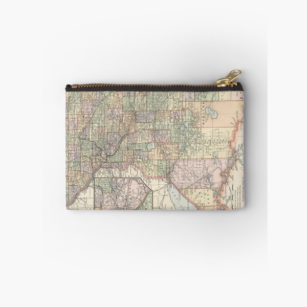 Item preview, Vintage Map of Minnesota (1891) designed and sold by BravuraMedia.