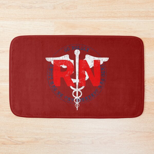 Item preview, RN Registered Nurse Go Boldly Into The Darkness And Be The Light COVID 19 DISTRESSED VERSION designed and sold by Dan Brady.