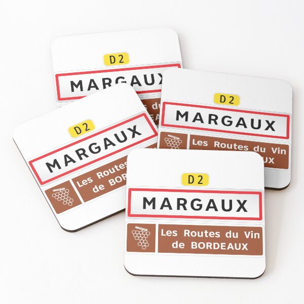 Item preview, Margaux Route du Vin de Bordeaux French Road Sign designed and sold by travelwitheric.