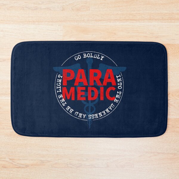 Item preview, Paramedic Go Boldly Into The Darkness And Be The Light COVID 19 DISTRESSED VERSION designed and sold by Dan Brady.