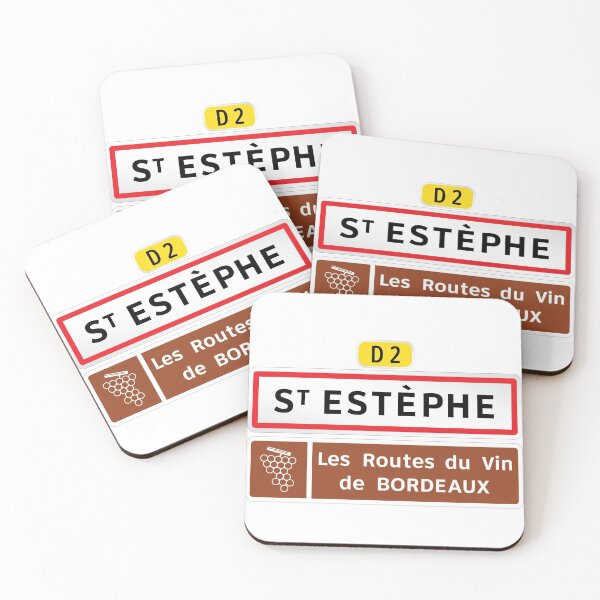 Item preview, St. Estèphe Route du Vin de Bordeaux French Road Sign designed and sold by travelwitheric.