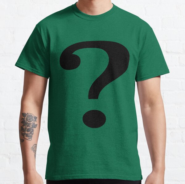 green riddler shirt