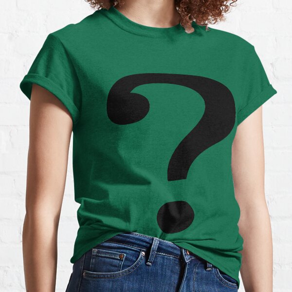 green riddler shirt