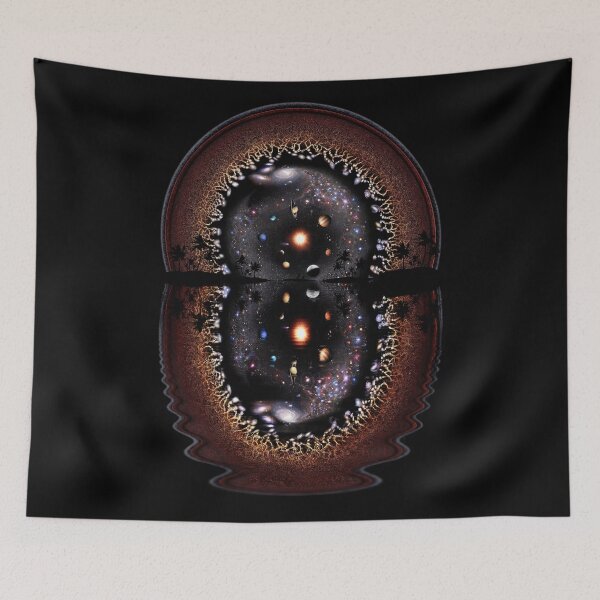 Item preview, The Universe Reflecting on the Seashore (wavy waters) designed and sold by Pablo Carlos Budassi.