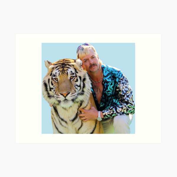 TIGER KING Art Print