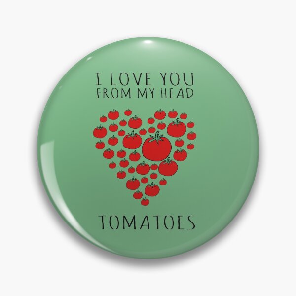 Aperçu de l'œuvre JE T'AIME DE MA TÊTE TOMATES créée et vendue par Rob Price.