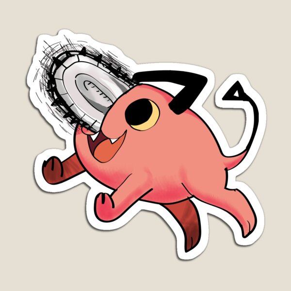 Pochita Stickers Magnet