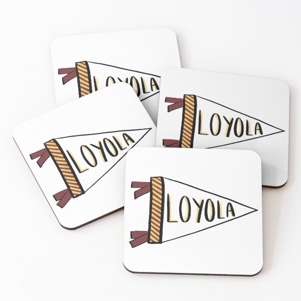 Item preview, Loyola University Flag Banner - Yellow designed and sold by roseliliana.
