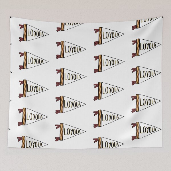 Item preview, Loyola University Flag Banner - Yellow designed and sold by roseliliana.